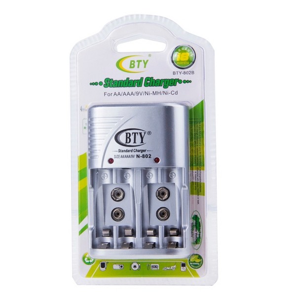 Cargador para Baterías AA/AAA/9V/NI-MH/ N-802