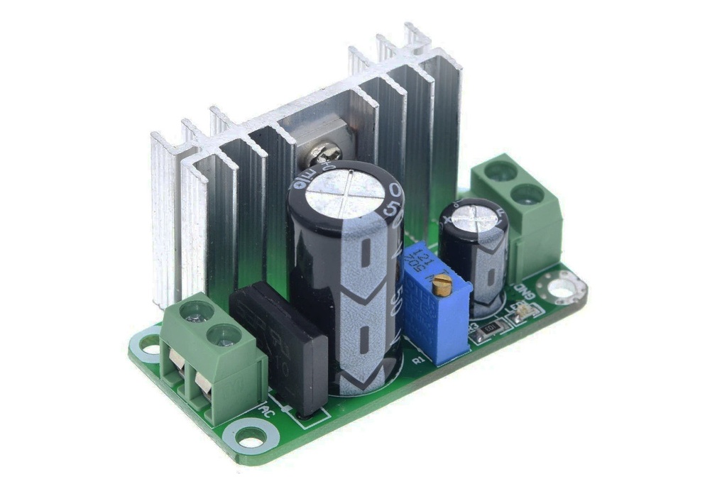 LM317T-PF Convertidor Ajustable LM317T DC-DC, Módulo de Placa de Circuito Reductor