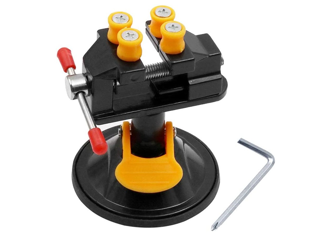 Mini Vise Tornillo de Banco Mini para Electrónica y Joyería