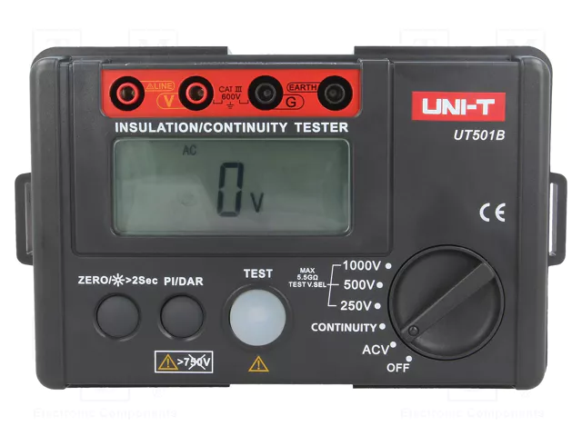 Megometro Digital 1000V UNI-T UT501B