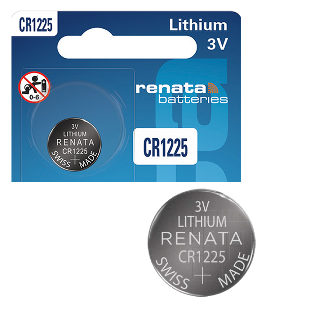 Batería de Litio Boton 3V. CR1225 RENATA