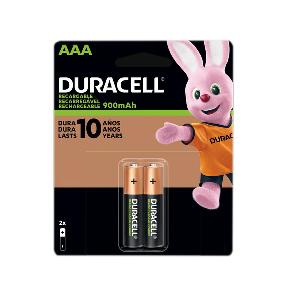 Pila Recargable AAA x2 Duracell
