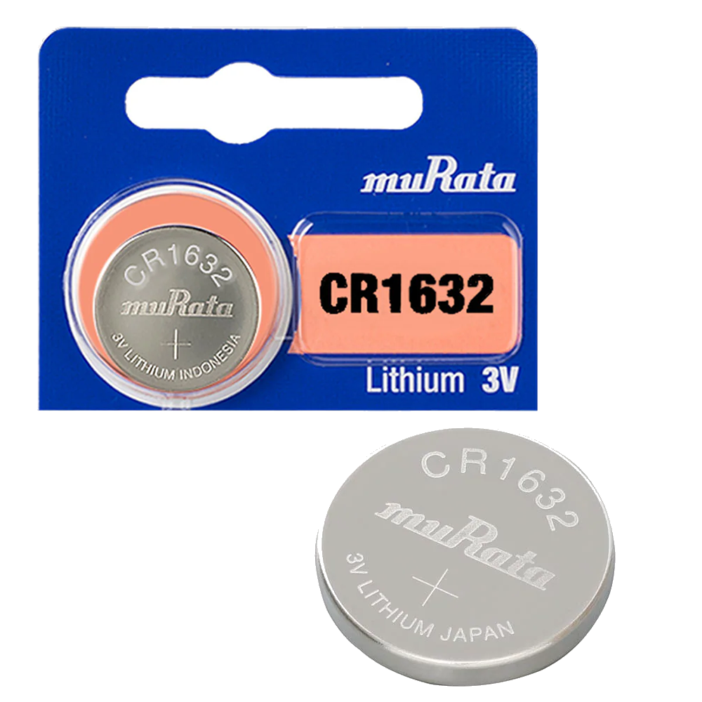 Bateria de Litio Boton 3V. CR1632 MURATA