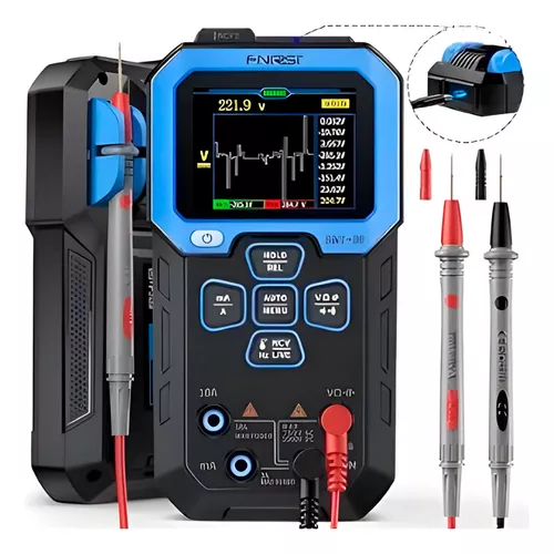 Multímetro Digital FNIRSI  Inteligente de 9999 Recuentos, 1000V, 10A RMS 