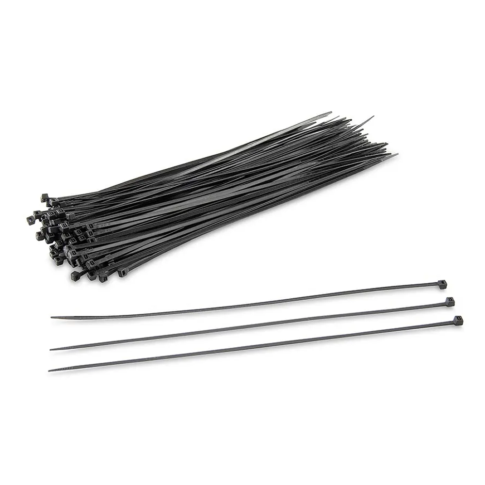 CCT-48300B Cintillos Nylon 300X4.8Mm Color Negro "OPALUX" Paquete de 100 Unid.