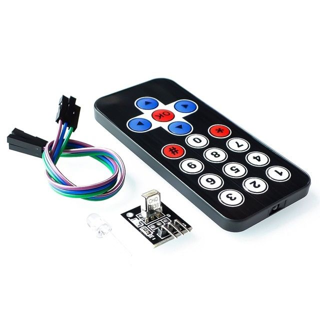 HX1838 Módulo Control Remoto Inalámbrico Infrarrojo P Arduino y Raspberry Pi