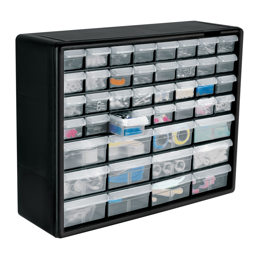  ORG-44 Organizador Gavetero de 7 Niveles con 44 Gavetas, TRUPER