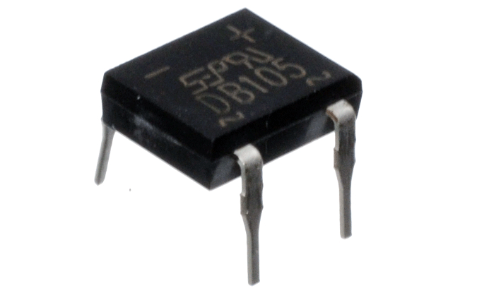 Diodo Puente 1A. 600v.