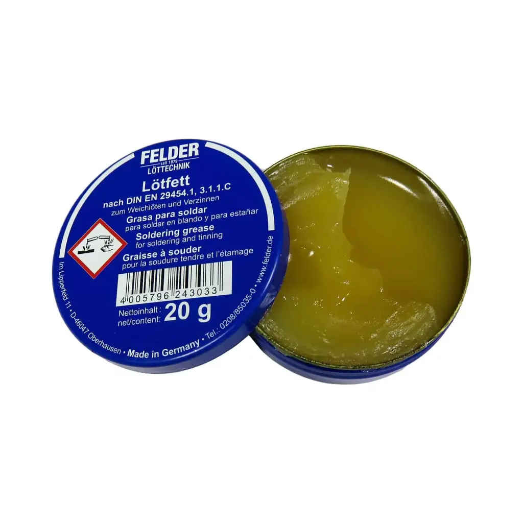 Pasta P/Soldar 20 Gramos Lotfett Felder Pequeña