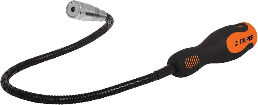  PICK-UPL Imán Extensible, Flexible de Acero con LED, 3 Kg, TRUPER 15326 