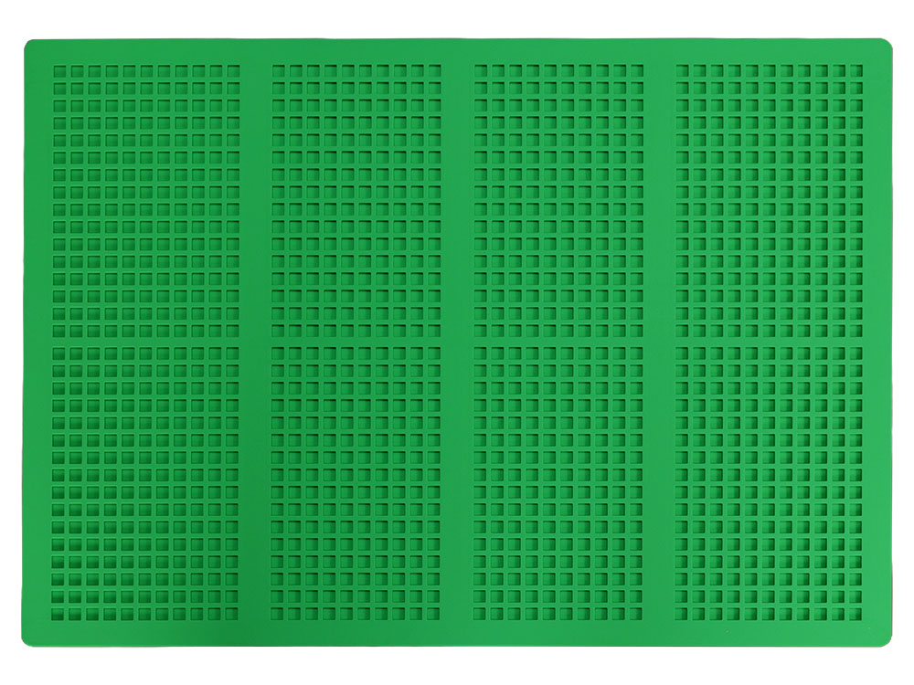 Base de Soldadura de Jebe Siliconado, Mesa de Trabajo con Aislamiento para Soldar de 50x35cm (Verde)