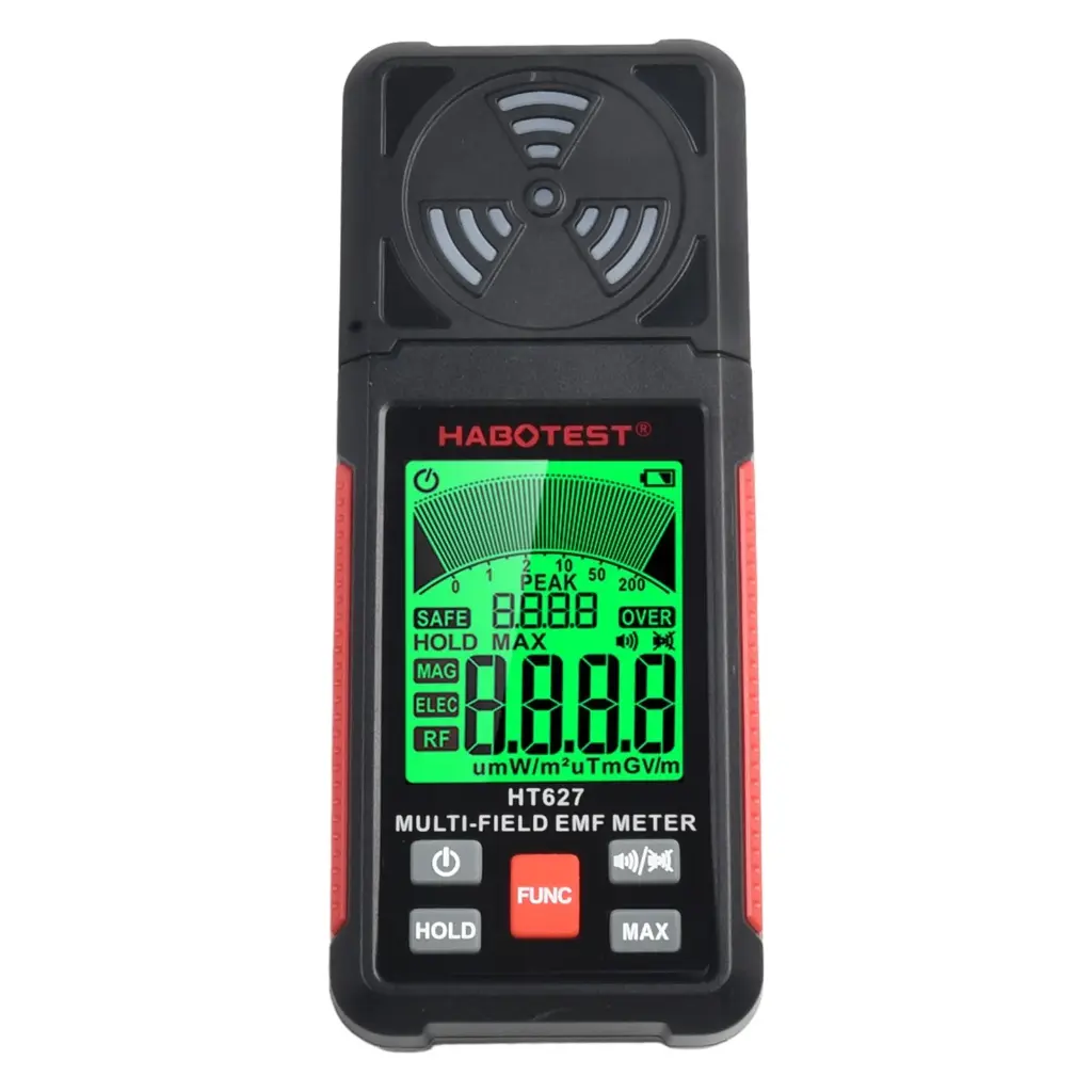 Detector de Radiación de Campo Electromagnético, Medidor EMF HABOTEST 