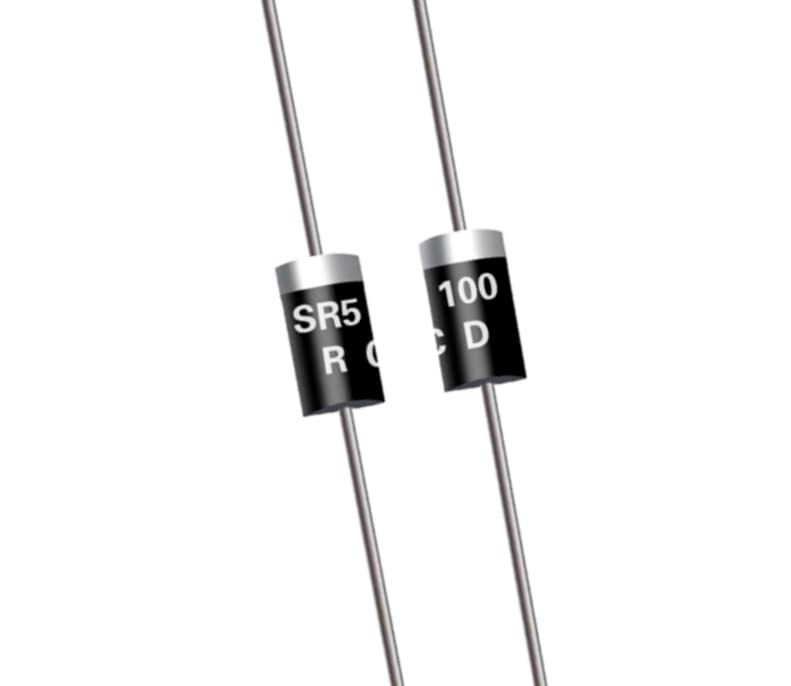 Diodo Schottky Rectificador de Barrera Schottky, SR5100, 5A100V 
