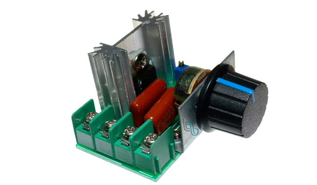 Dimmer en PCBN de 2000Watts Cargas no Inductivas