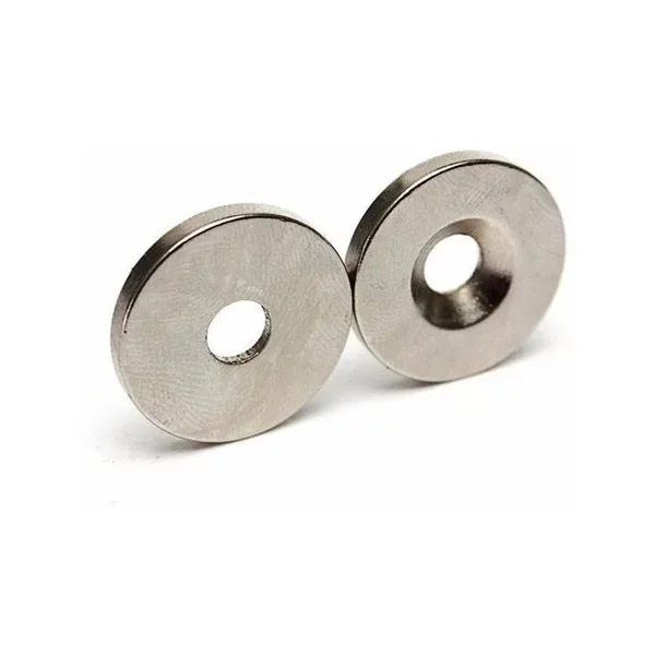 Iman de Neodimio Dona N52 Reciclado 22mm Dia x 2mm Alto x 5