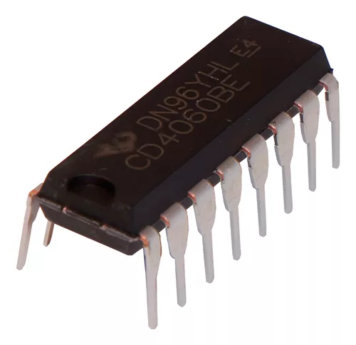CD4060B CMOS Oscilador, Contador y Divisor Binario de 14 Estados DIP-16