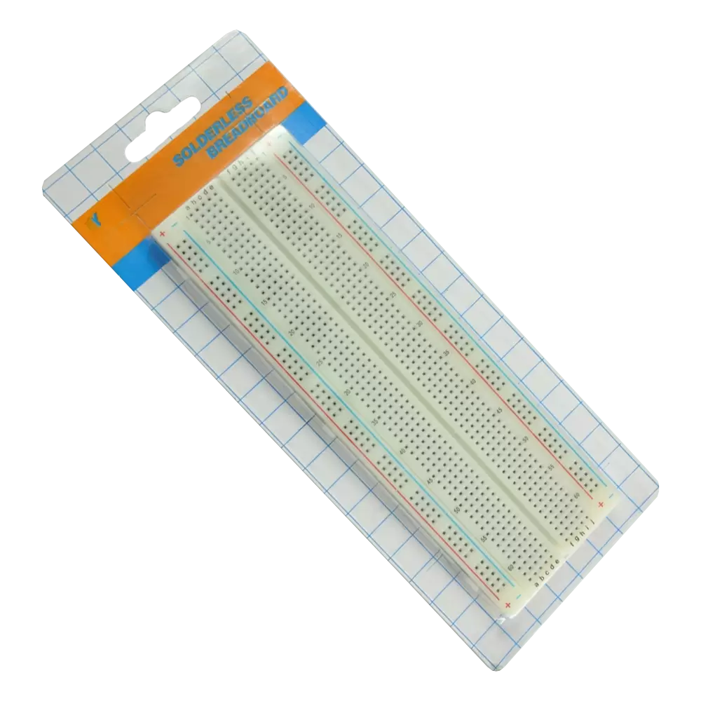 Protoboard Blanco 830 Puntos Con Lamina