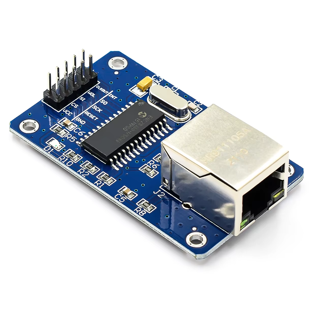 ENC28J60 Modulo Ethernet (LAN Red) de Interfaz SPI, con Circuito ENC28J60