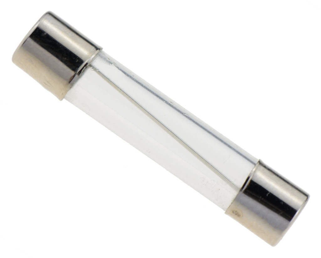 Fusible Americ. 6X30mm  250v. CCC ROHS Original. Vidrio