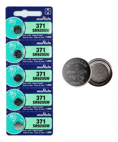 Pila Murata 371 SR920SW 1.55v Boton