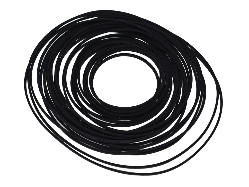 Kit de Poleas de Jebe x 50 PCS de Diferentes Tamaños 1mm Grosor