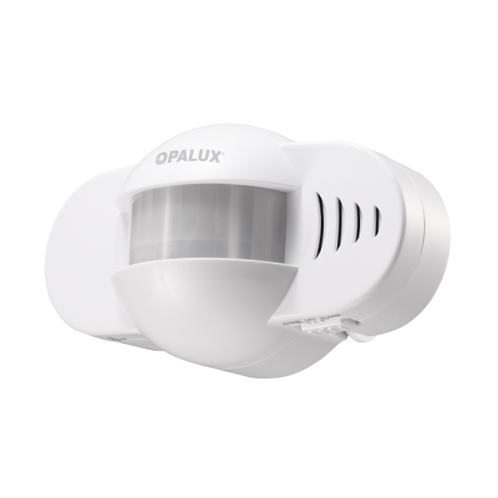 ST-96B Sensor De Movimiento Infrarrojo Recargable Alarma y Timbre "Opalux" IP20 DC-5V 