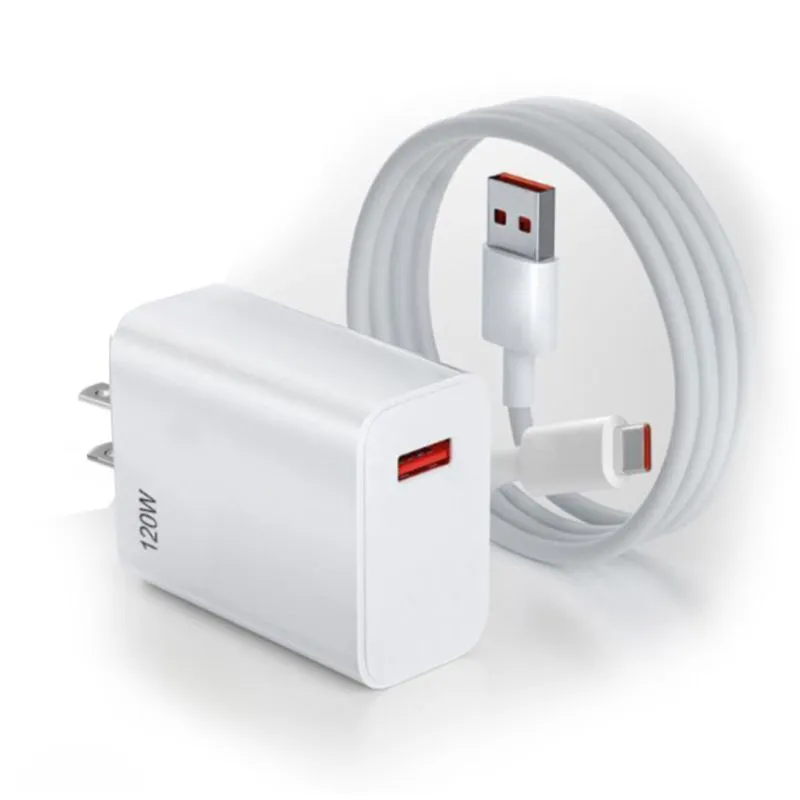 Cargador ROMAX 120W 6.2A Super Carga Rapida Inc. Cable C 