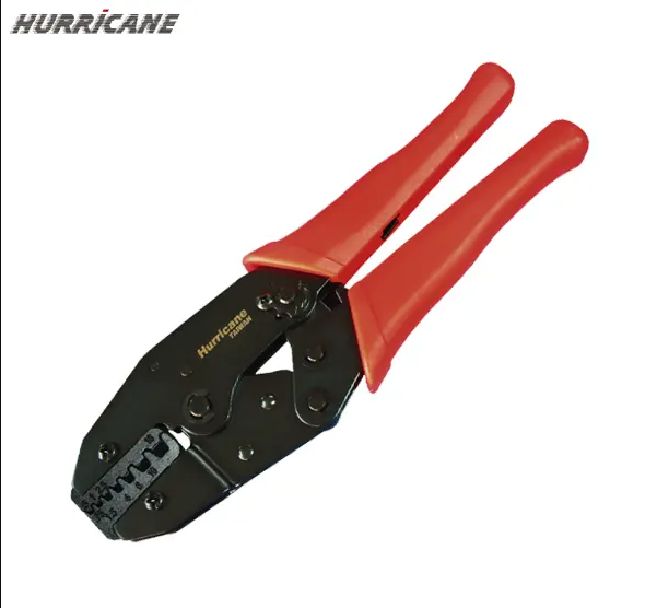 Alicate P/Terminal Tubular "Hurricane" Sobre Moldeado Completo Awg 6-22