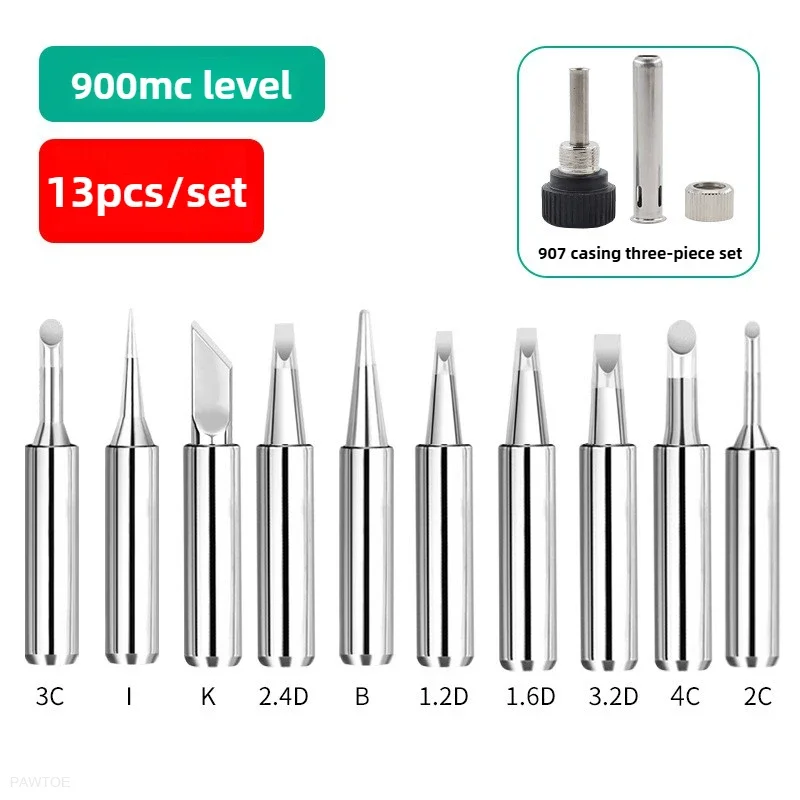 Puntas para Cautin Juego de 10 Puntas con Funda   