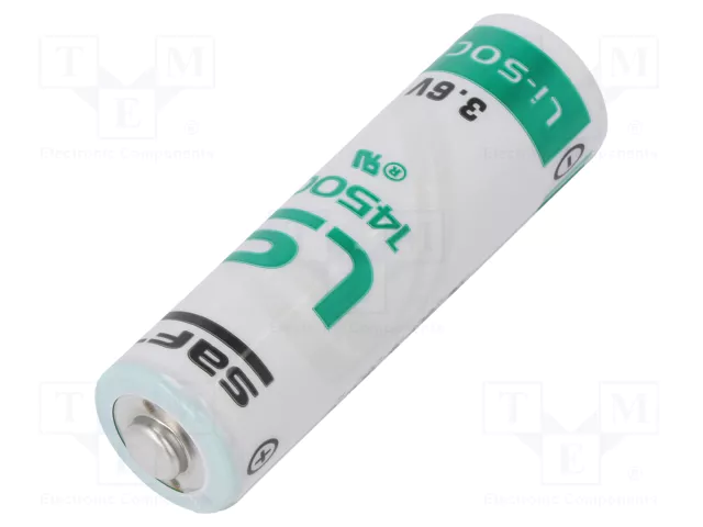 Bateria de Litio de 3.6V 2600mAh 1/2AA Francia SAFT 