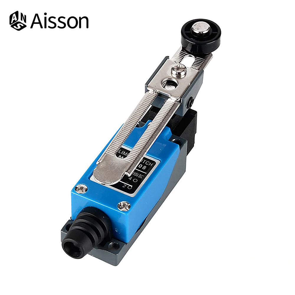 Interruptor de Límite de Carrera 5A/220V, Palanca de Rodillo Giratorio