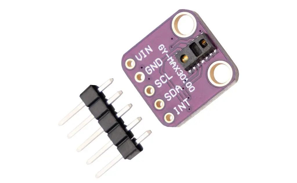 MAX30100-P Modulo Sensor de Pulso de Ritmo Cardiaco Pulsioxímetro  