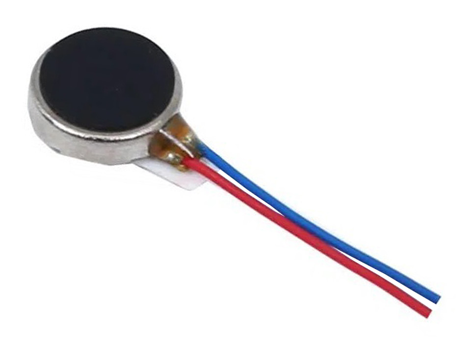 Motor Vibrador ERM de 3 Voltios 80mA , 9000RPM, Tamaño: 10x3mm