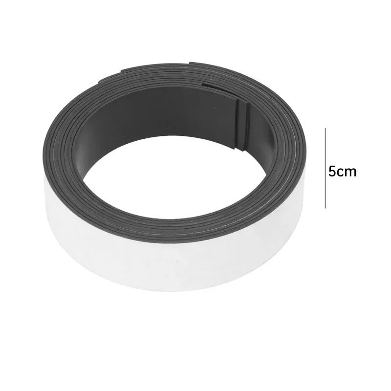 Cinta Magnetica 1.5mm Gosor Iman Adhesivo 50mm x 1mt  