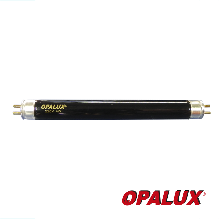 FL-04BK Fluorescente OPALUX Negro 4W 220v.