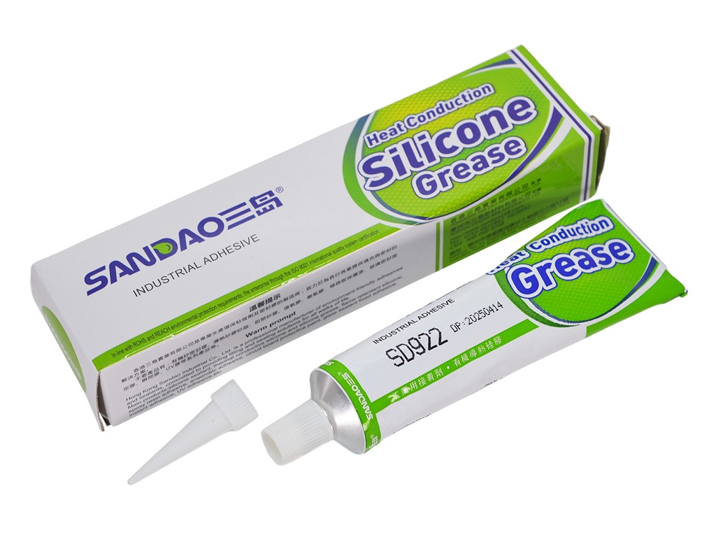 Pasta Termica Conductiva de 50mL, Pegamento de Silicona alta Conductividad