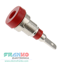Conector Banana Hembra 2mm 20A para Fuentes y Proyectos Electrónicos