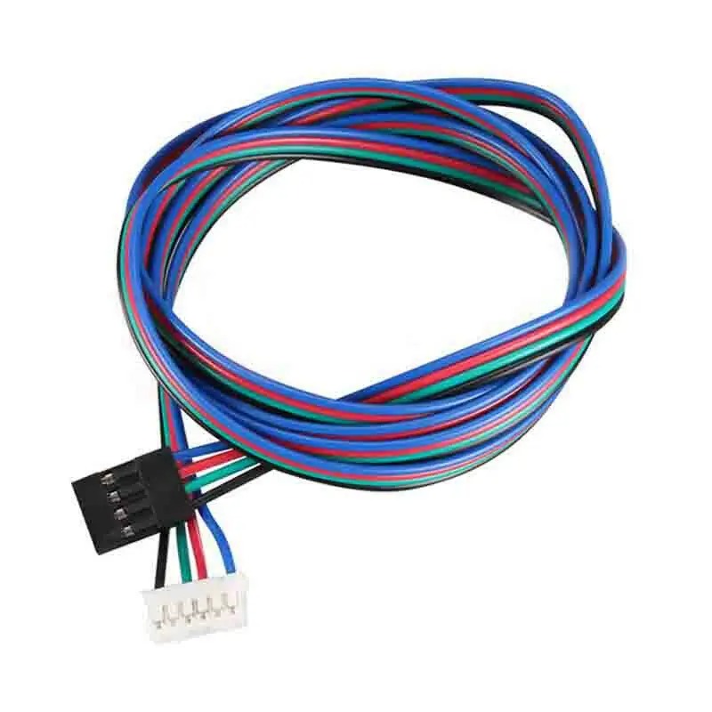 Cable para Motor PaP Nema de 4 Pines con Conector XH2.54 y Terminales Preinstaladas