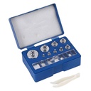 Pesas Patrón de Calibración Cromadas, 10mg a 100gr, con Estuche Protector Portátil
