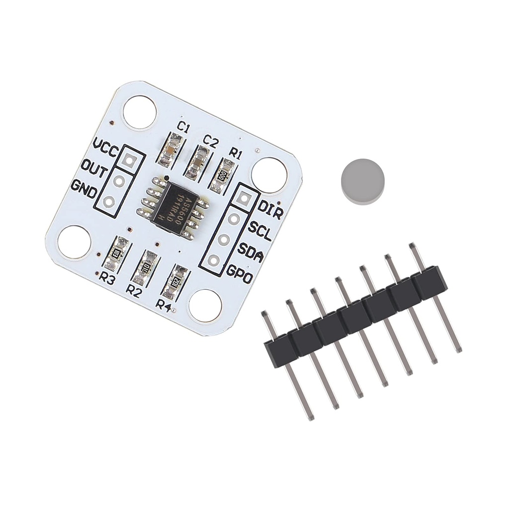 AS5600 Modulo Encoder magnético, Sensor de Angulo 12 bits, 3.3V, I2C, PWM