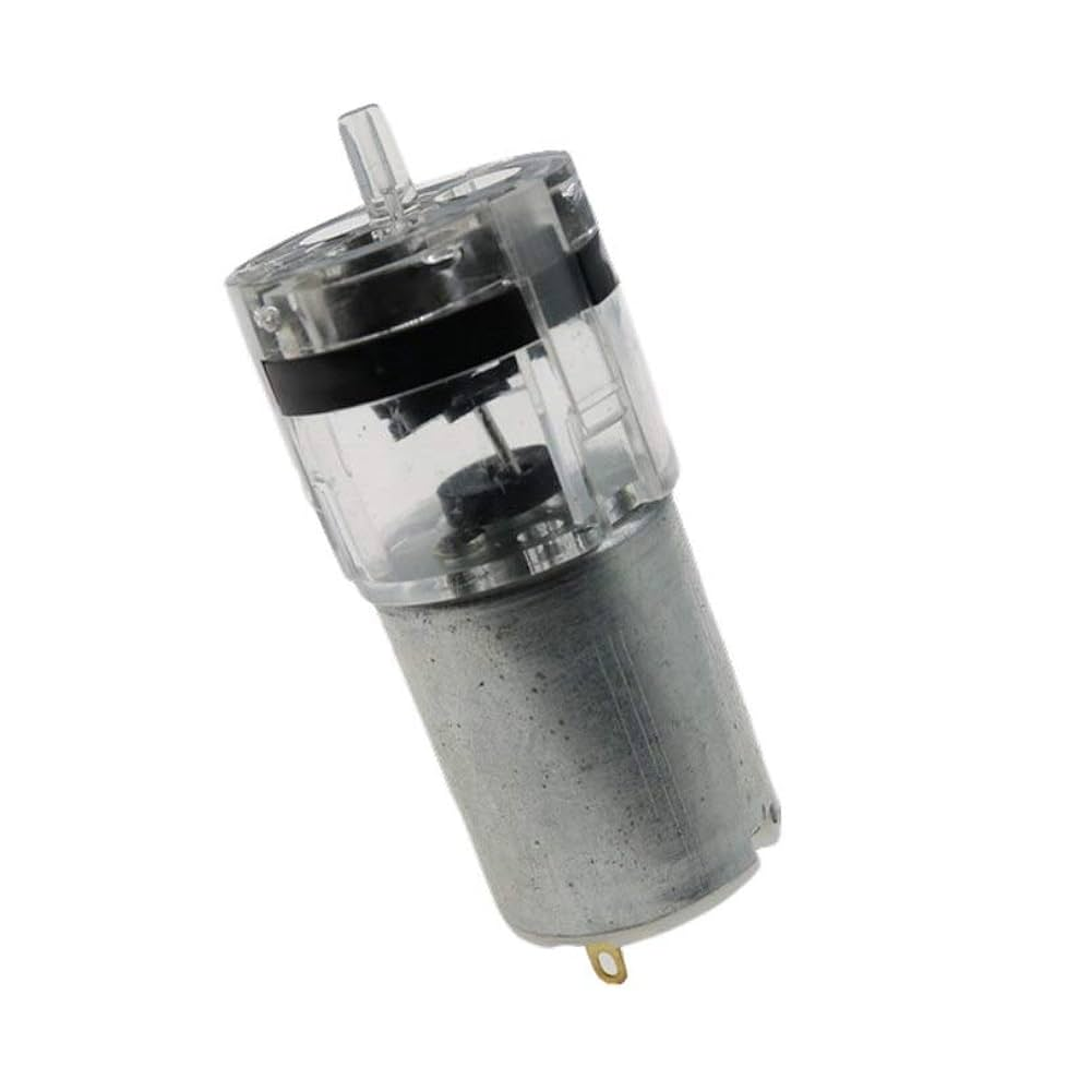 Bomba de Aire Micro 280QB 5V–6V Transparente – Mini Vacío y Aireación