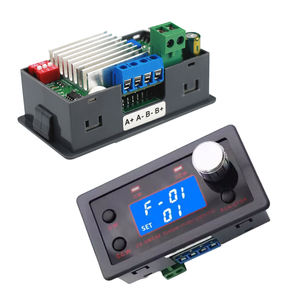 ZK-SMC02 Modulo de Control para Motores Paso a Paso. Pulsos, Dirección y Velocidad Programable