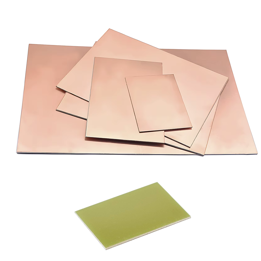 Placa de Fibra de Vidrio FR4 1 Cara para Fabricación de PCB – Varias Dimensiones