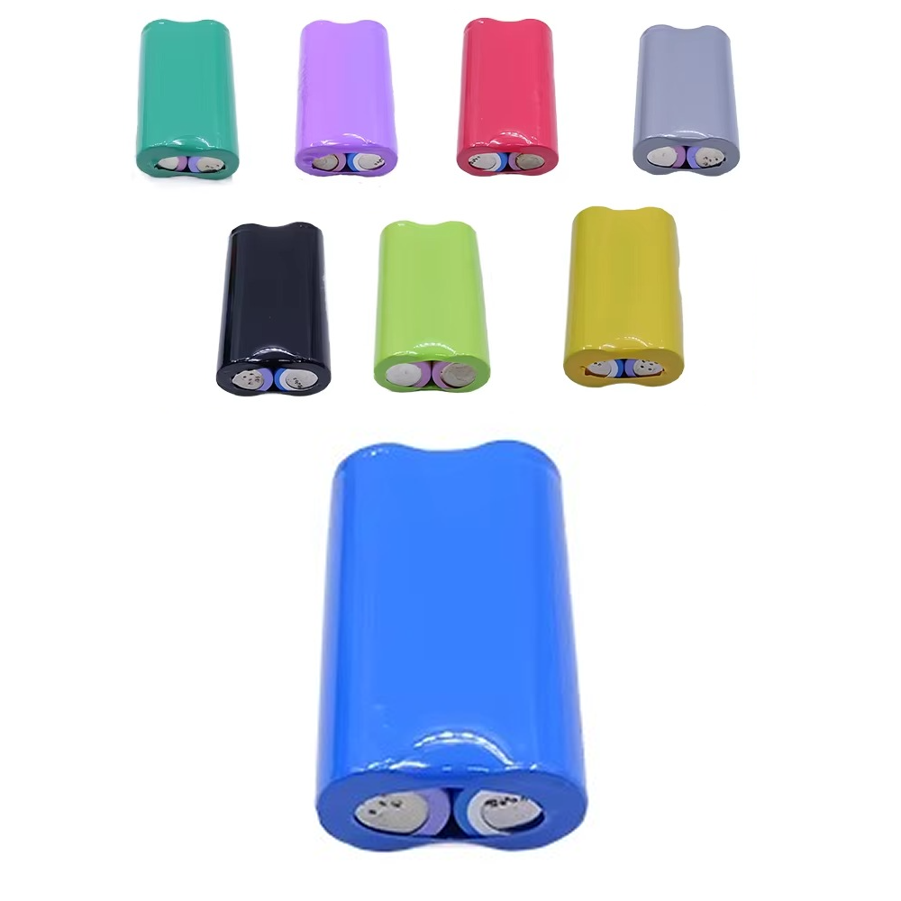Funda Termocontraíble para Reencapsular 2 Baterías Li-ion 18650 - 10 Unidades M2A