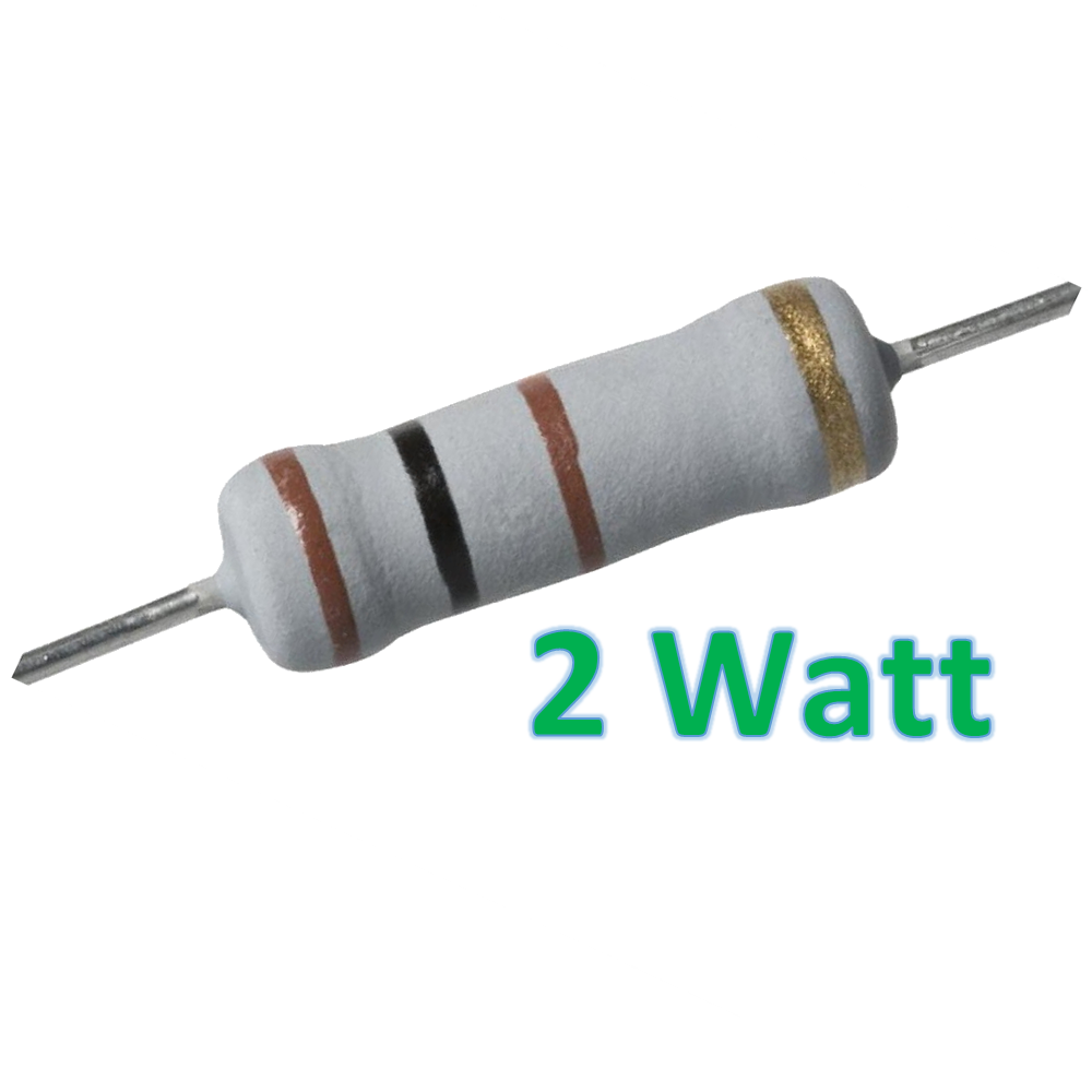 Resistencia Oxido de Metal 2 W 5% 