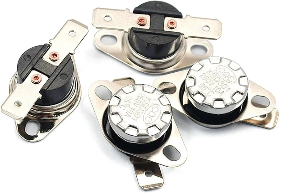 Switch Termico KSD302 NC Normalmente Cerrado, Termostato Control de Sobre-Temperatura