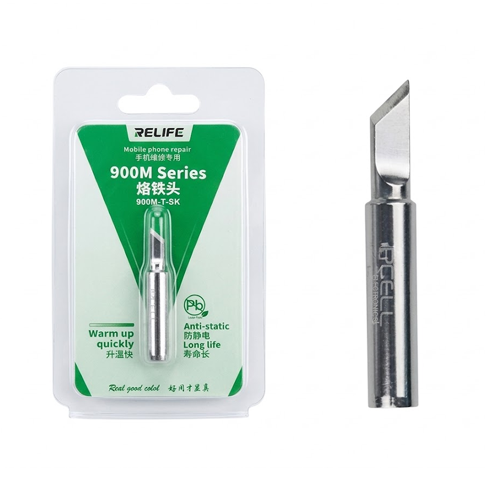 Punta de Cautin Relife 900M-T-SK Tipo Cuchilla | Ideal para Arrastre y Soldadura SMD