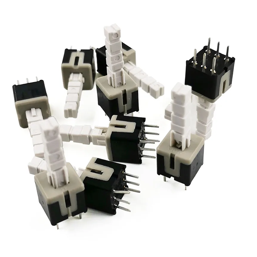 Interruptor Push Button 6 Pines 8x8mm Largo Tipo Switch Para PCB      