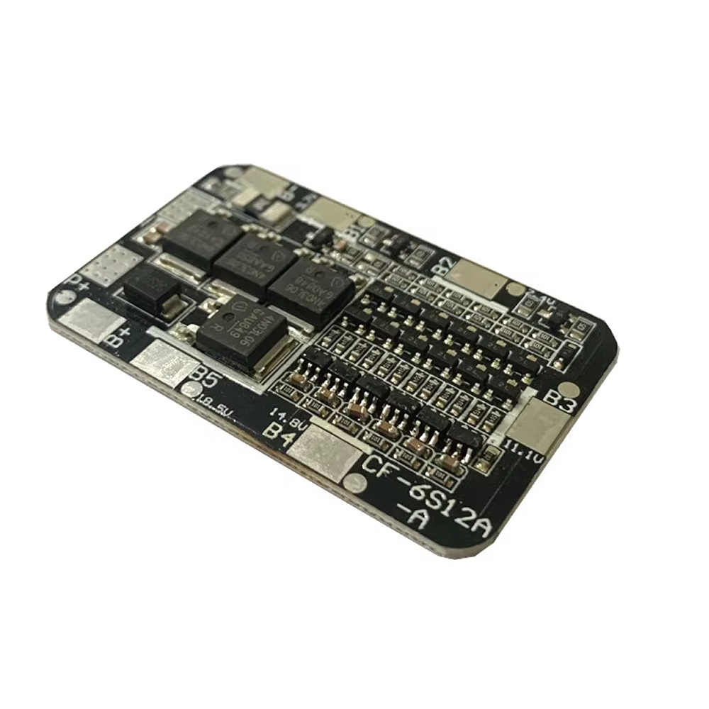 Placa BMS 6S 12A 16,8 V … 25,2 V. para Baterías Li-ion / Li-Po 18650 con Ecualizador