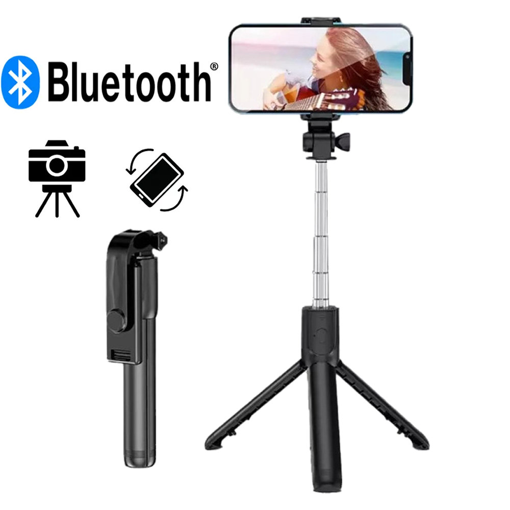 Tripode Palo Selfie con Bluetooth Bossney 170cm